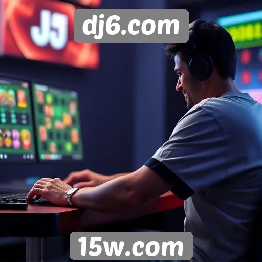 Experiência do usuário no site de jogos dj6.com